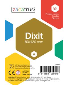Protège-cartes Zacatrus Dixit (80 mm X 120 mm) (55 unités)