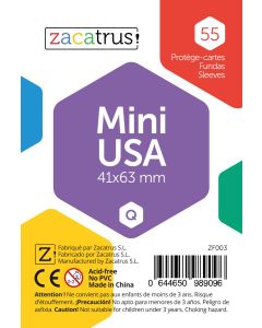 Protège-cartes Zacatrus Mini USA (41 mm x 63 mm)
