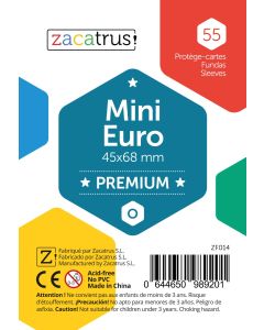 Protège-cartes Zacatrus Mini Euro Premium (45mm x 68mm) (55 unités)