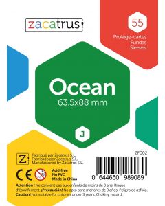Protège-cartes Zacatrus Ocean (Standard: 63,5 mm x 88 mm) (55 unités)