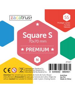 Protège-cartes Zacatrus Square S premium (Petit Carré) (55 unités)