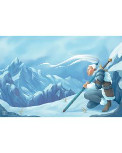 Tapete neopreno Zacatrus. Modelo Nieve. El tapete ideal para tus partidas